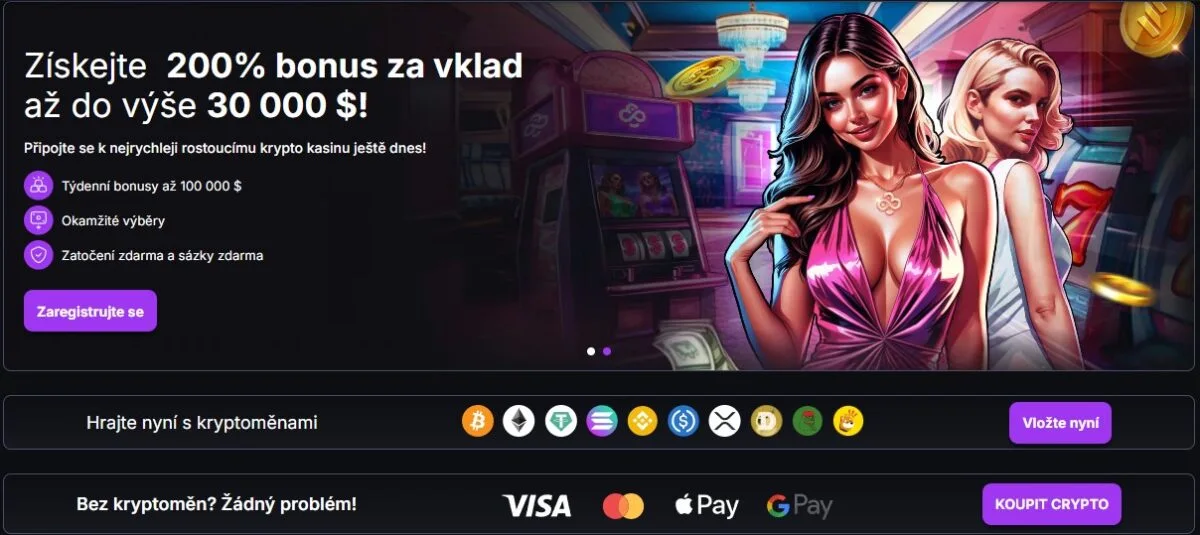 CoinCasino – Krypto-friendly kasino s moderními funkcemi